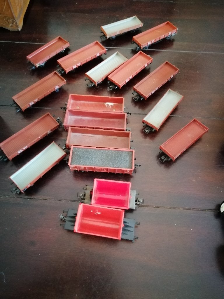 Marklin model goederenwagons. Prijs :€5,00p.st, Wisselstroom, Wagon, Ophalen of Verzenden, Zo goed als nieuw