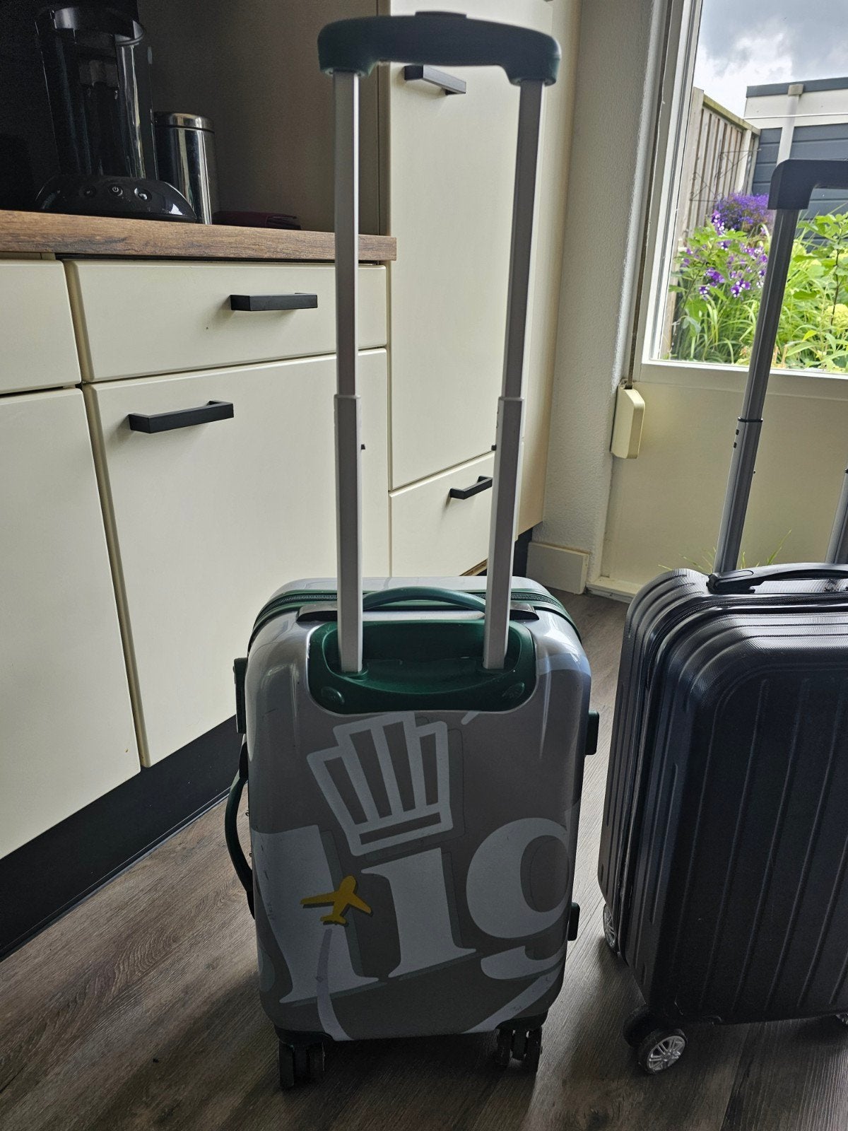 handige koffer, Ophalen, 50 tot 60 cm, 35 tot 45 cm, Wieltjes