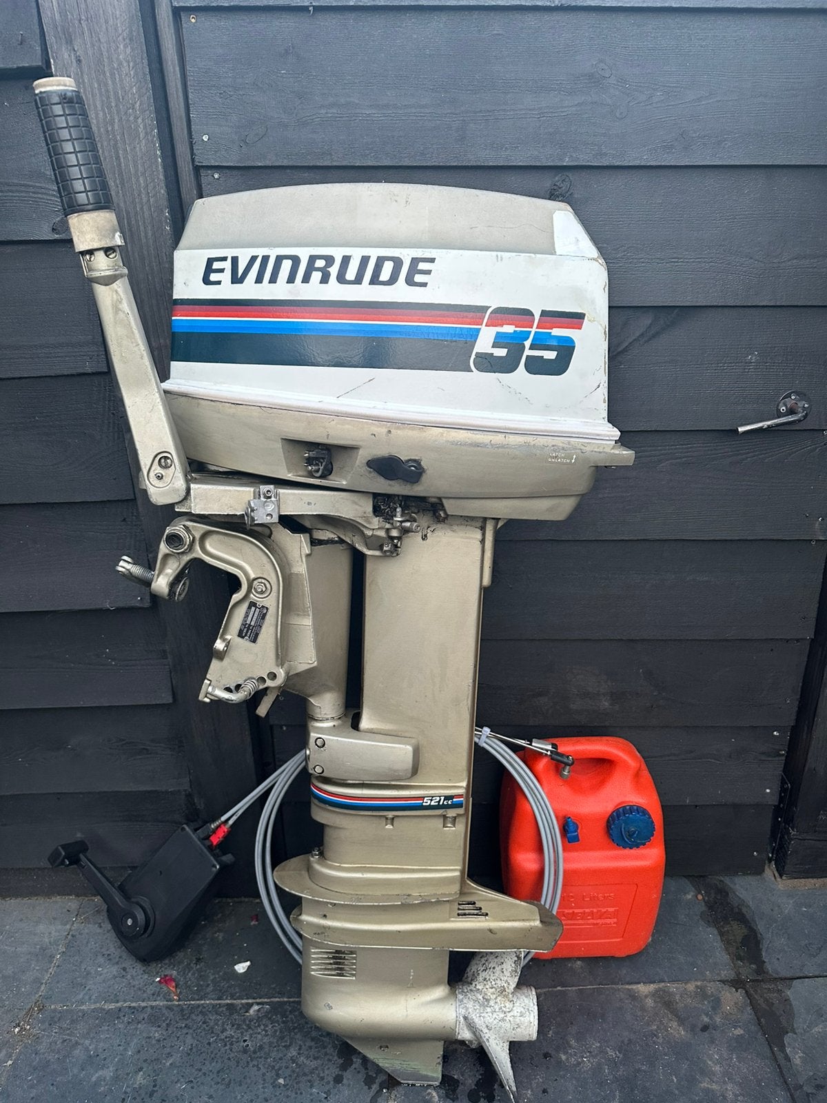 Evinrude 35 pk buitenboordmotor, Ophalen of Verzenden, Zo goed als nieuw, Motor en Techniek, Motorboot