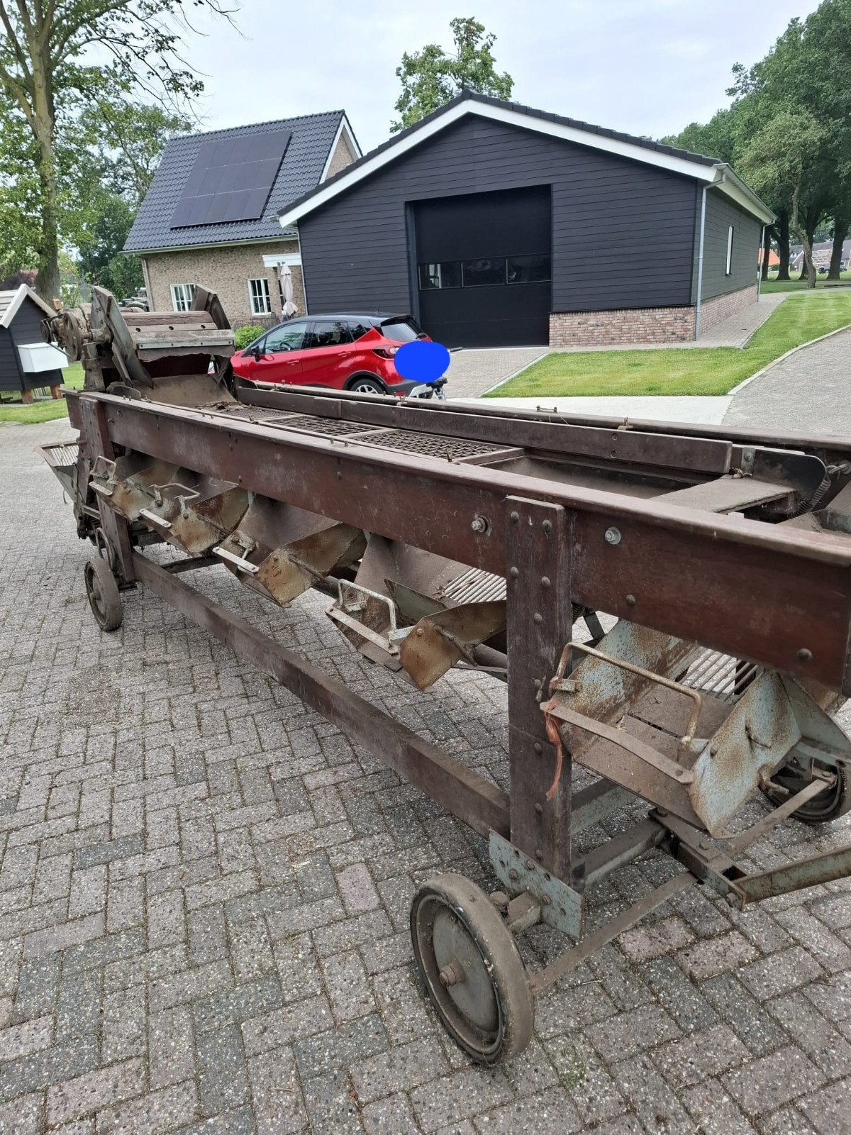 Aardappelsorteerder sorteermachine, Ophalen, Gebruikt