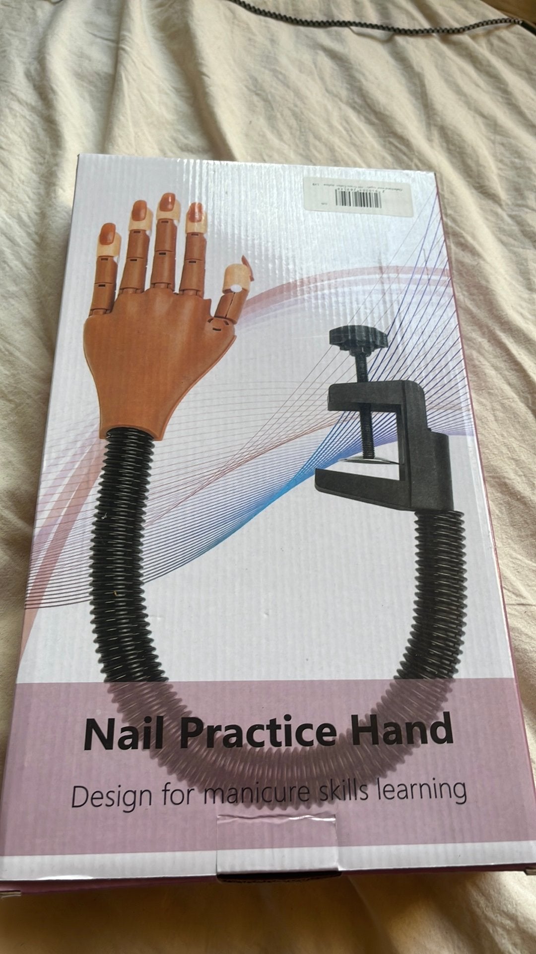 Helemaal nieuwe nail practice hand, Ophalen, Zo goed als nieuw