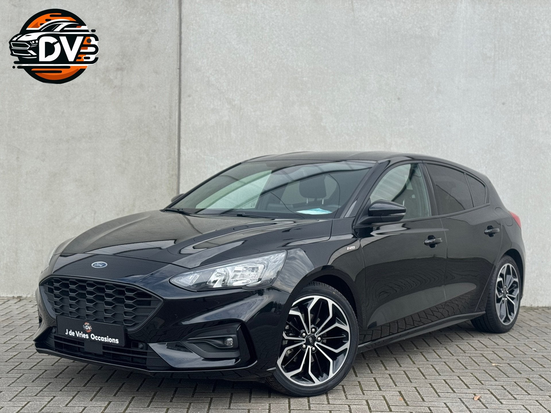 Ford Focus 1.0 EcoBoost ST Line Business NAV CRUISE 18 INCH, Auto's, 125 pk, Alcantara, Zwart, Origineel Nederlands