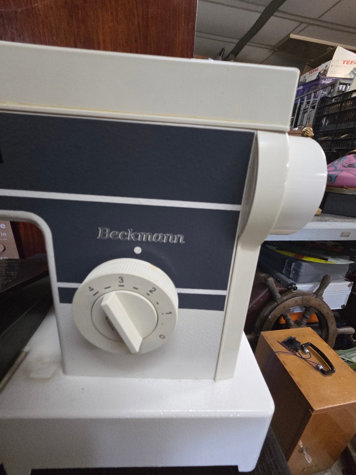 Beckmann Naaimachine 761 - Gebruikt, Ophalen of Verzenden, Gebruikt, Naaimachine, Overige merken