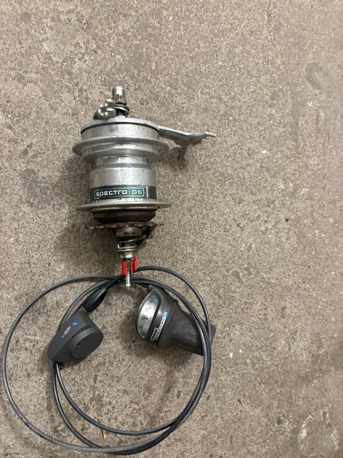Sachs spectro naaf p5 met versteller, Ophalen of Verzenden, Zo goed als nieuw