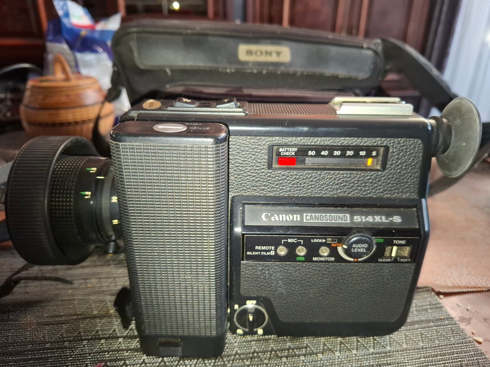 Vintage Filmcamera's (Canon & Sony) - Voor Verzamelaars, Audio, Tv en Foto, Ophalen, 8mm, Camera