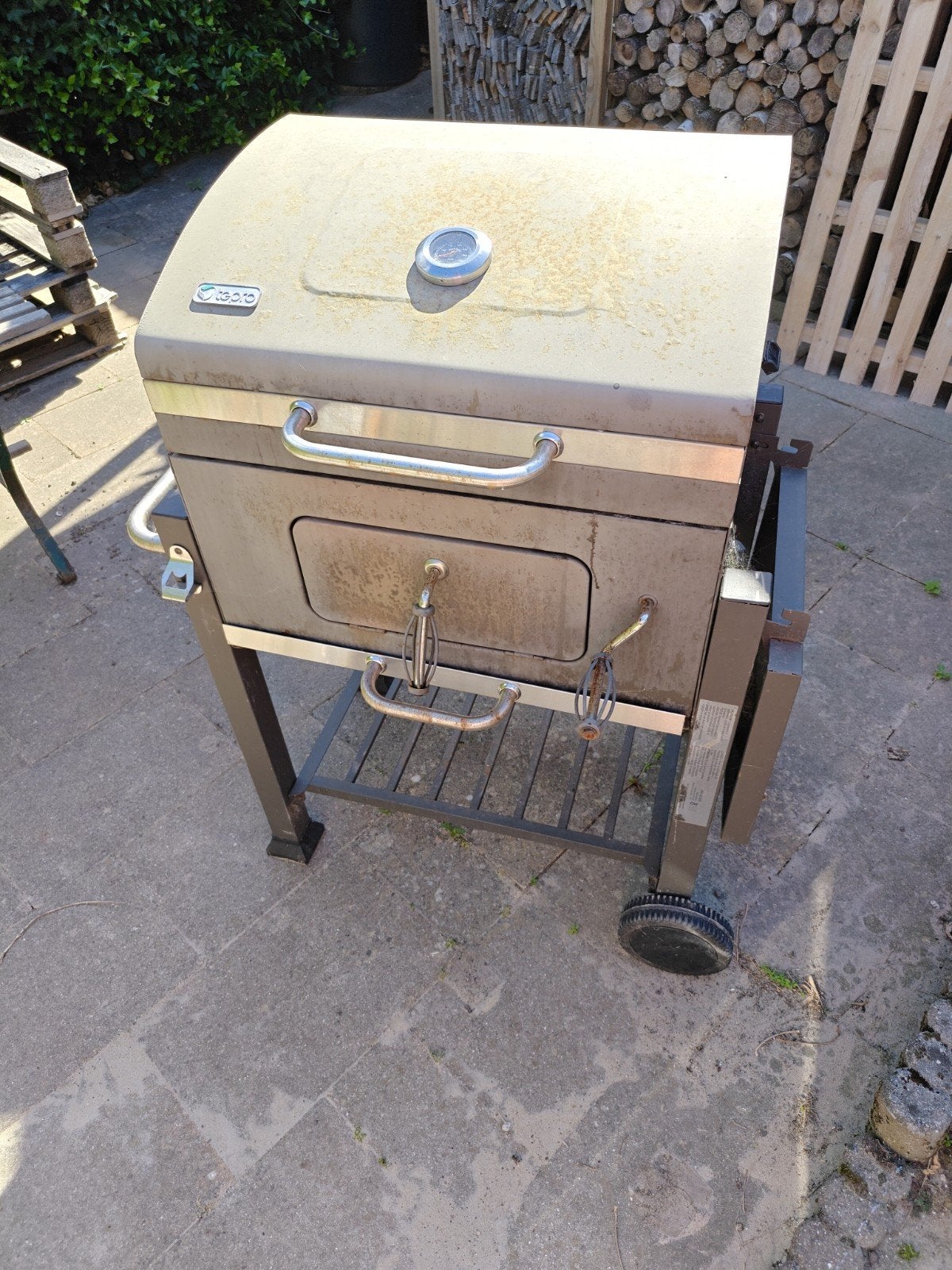 bbq, Ophalen, Gebruikt
