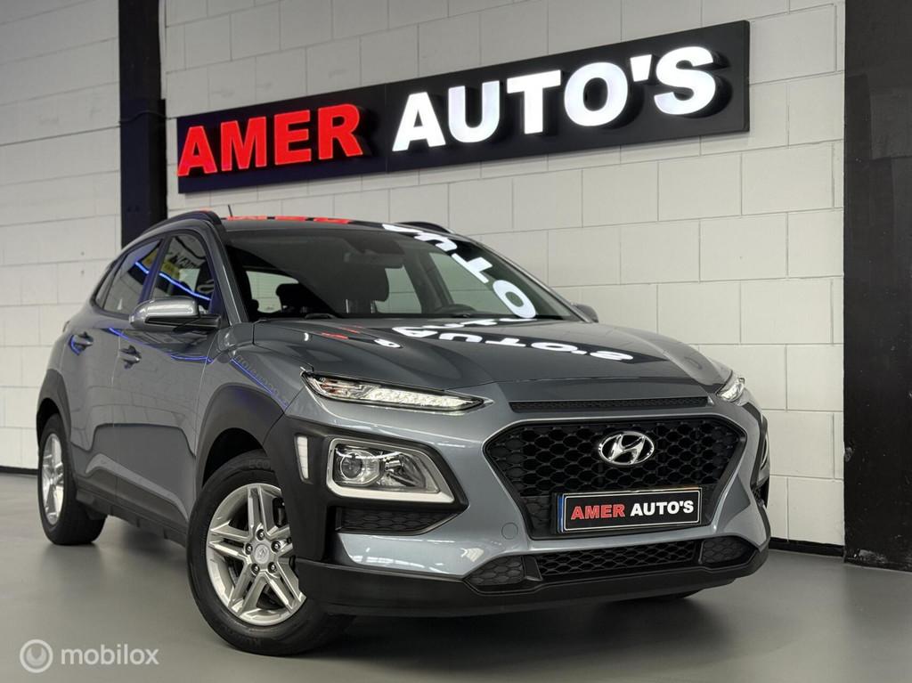Hyundai Kona 1.0T Carplay/Camera/trekhaak/NAP-KM/Zeer netjes, Auto's, Hyundai, Voorwielaandrijving, Stof, Gebruikt, Origineel Nederlands