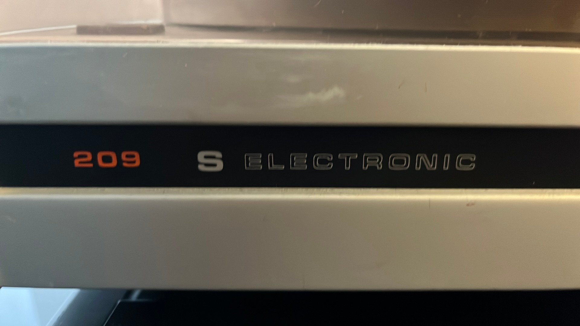 Philips 209 S Electronic Platenspeler, Ophalen, Gebruikt, Platenspeler, Philips