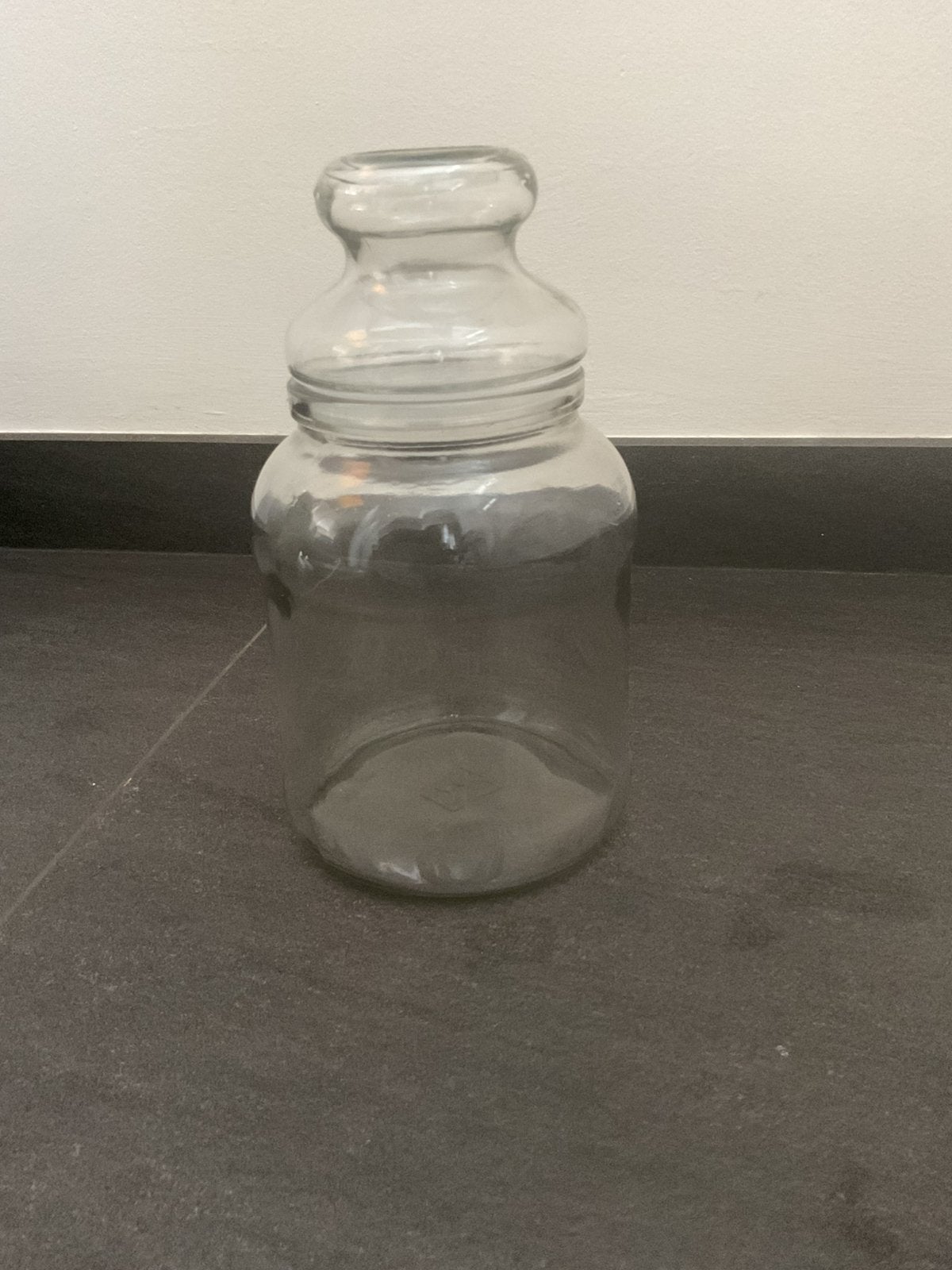 Glazen snoeppot, Ophalen, Zo goed als nieuw