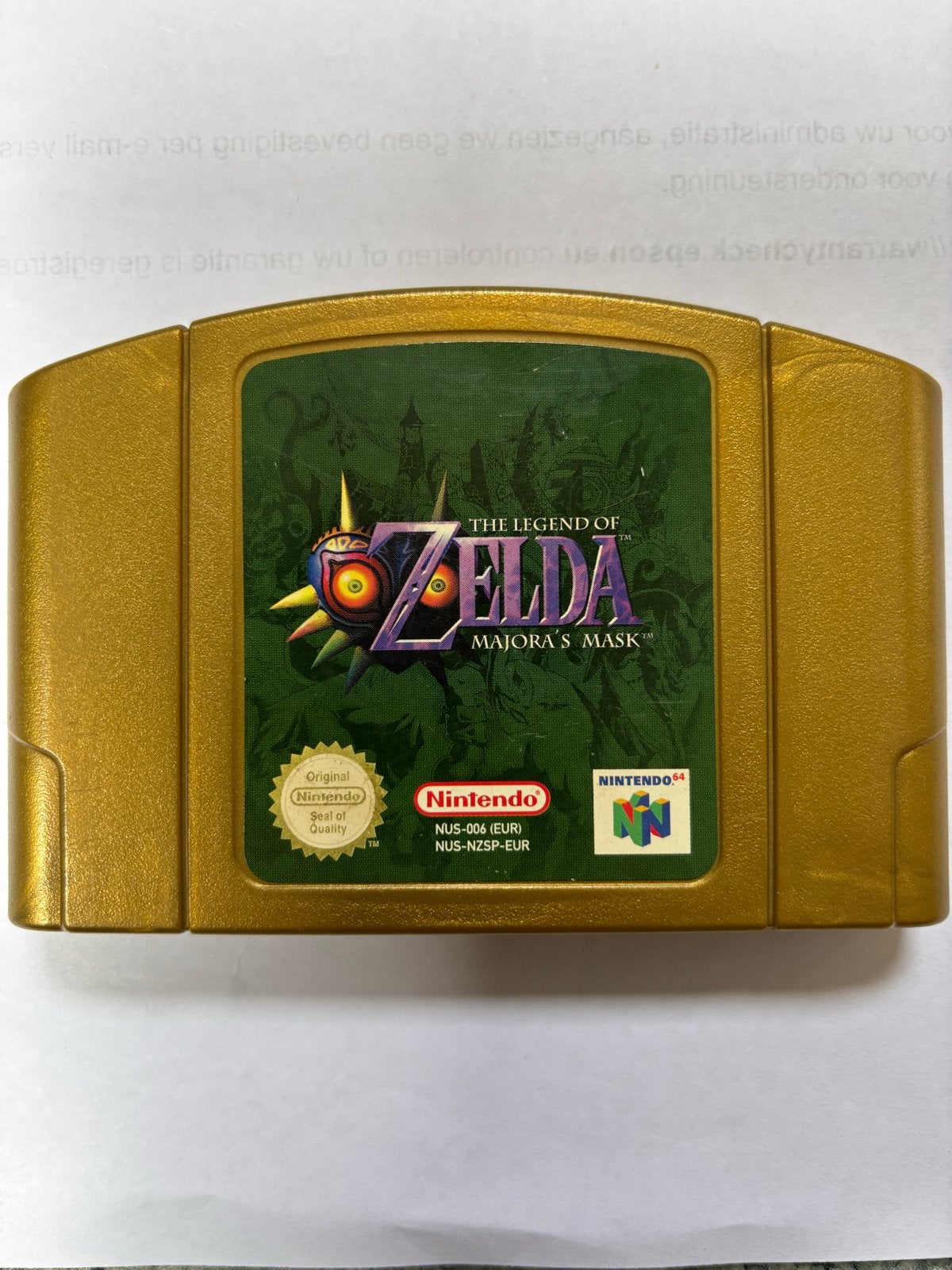 The Legend of Zelda: Majora's Mask N64 - Origineel, Nintendo, 1 speler, _, _