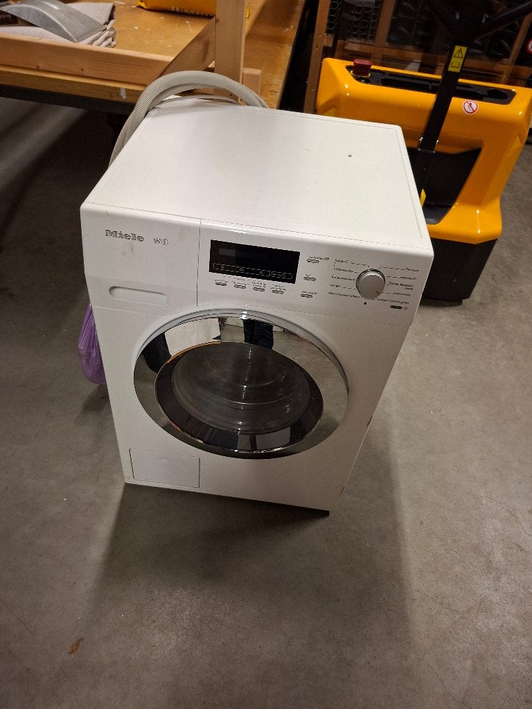 Wasmachine  gebruikt, Witgoed en Apparatuur, Ophalen, 1200 tot 1600 toeren, Gebruikt, 4 tot 6 kg