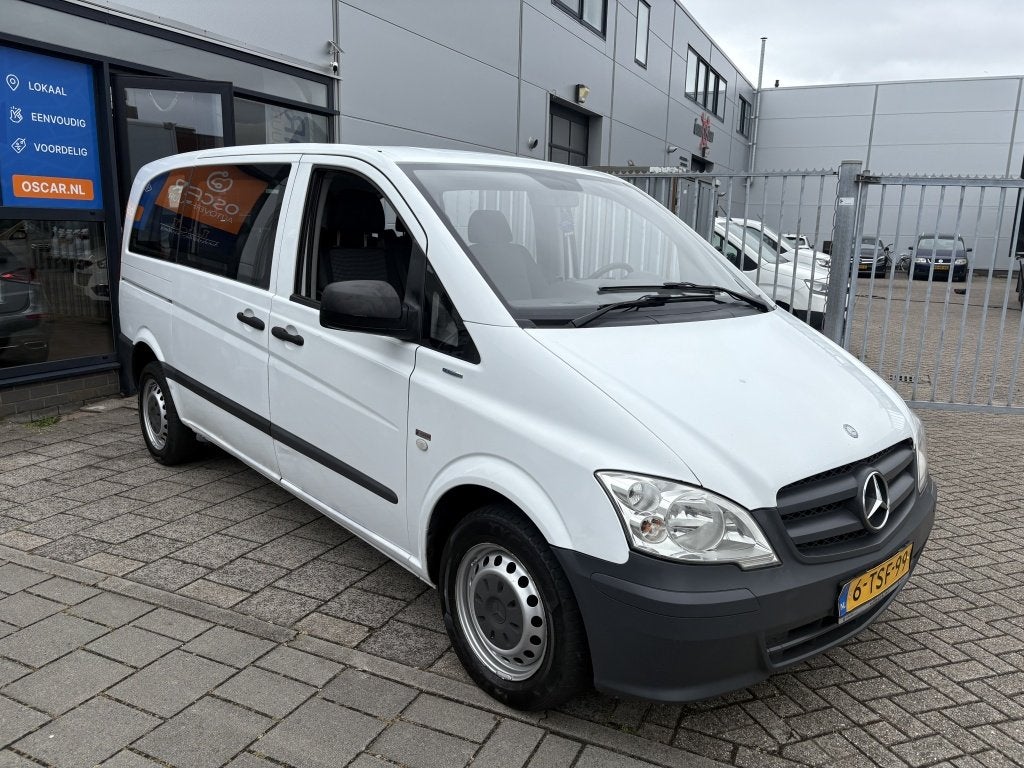 Mercedes-Benz Vito 110 CDI 320 Lang (bj 2014), Auto's, Voorwielaandrijving, Euro 5, Gebruikt, 2000 kg