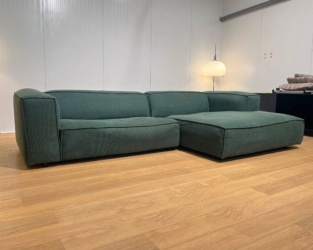 Fest Amsterdam Dubbar Hoekbank Groen ZGAN, Design Bankstellen Fest Amsterdam, https://www.festamsterdam.com/nl-en, Hoekbank, 300 cm of meer