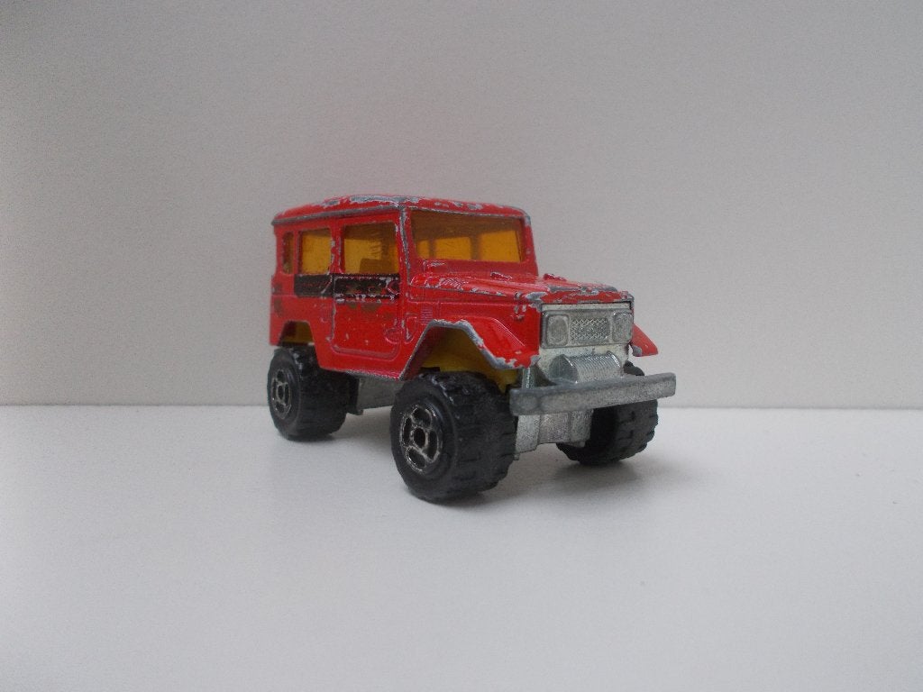6515 Toyota Land Cruiser 4x4 Majorette No 277, Ophalen of Verzenden, Gebruikt, Auto