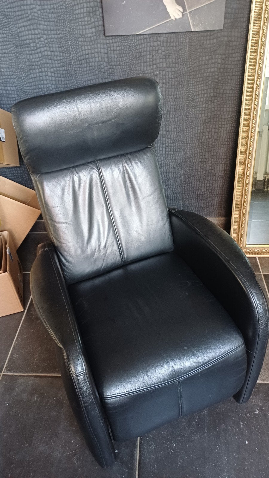 Relaxstoel, Huis en Inrichting, Ophalen of Verzenden, Gebruikt, Minder dan 75 cm, 50 tot 75 cm