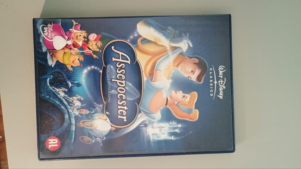 Assepoester Disney DVD Speciale Uitvoering, Alle leeftijden, Overige genres, Ophalen of Verzenden, Zo goed als nieuw