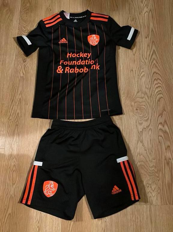 Nederlands elftal hockey tenue maat 140 unisex, Ophalen of Verzenden, Gebruikt, Kleding