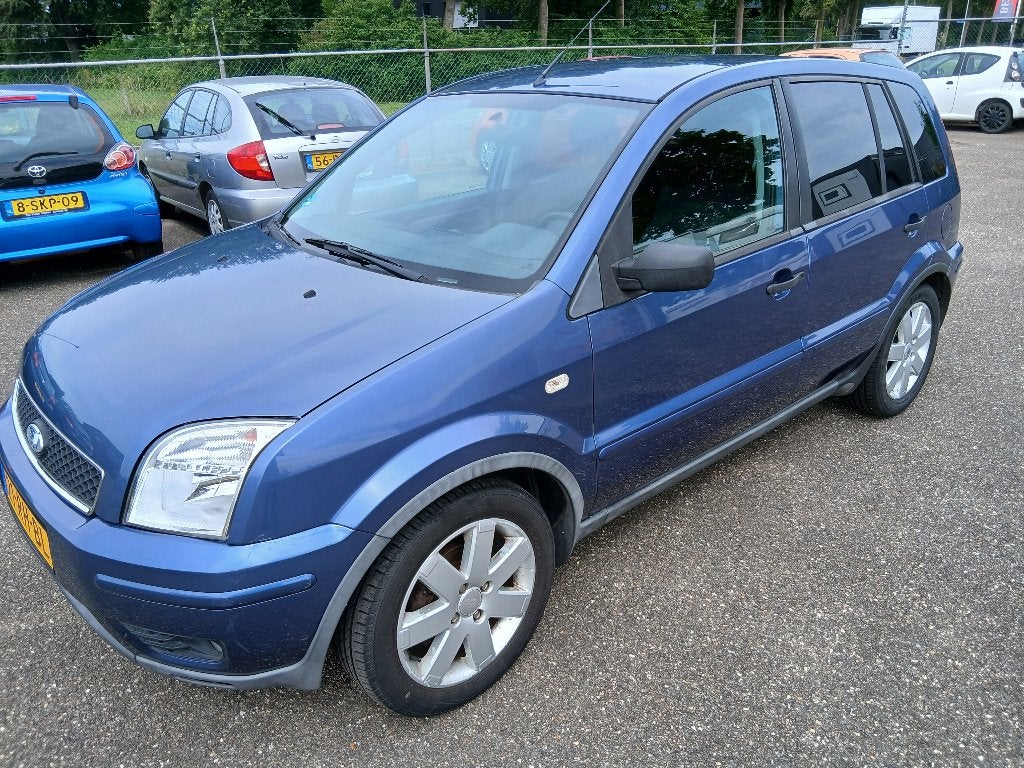Ford Fusion 1.4 16V 2005 Blauw, Auto's, Ford, Voorwielaandrijving, 40 €/maand, Blauw, Origineel Nederlands