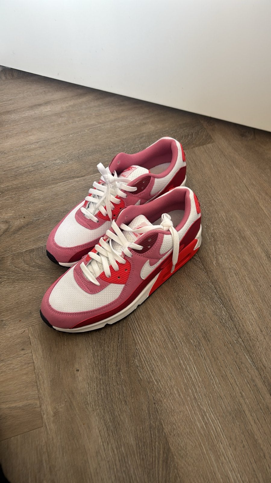 Nike Air Max 90 roze/wit sneakers, Kleding | Dames, Schoenen, Ophalen of Verzenden, Roze, Sneakers of Gympen, Zo goed als nieuw