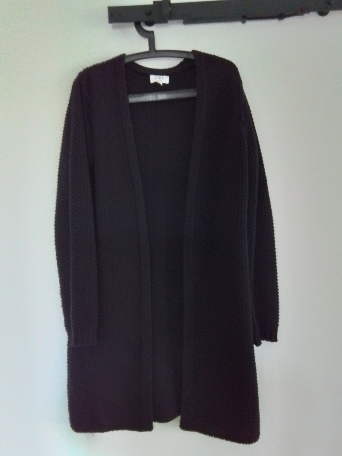 zwart vest C&S the Label mt L, Maat 38/40 (M), Zwart, C&S the label, Ophalen of Verzenden