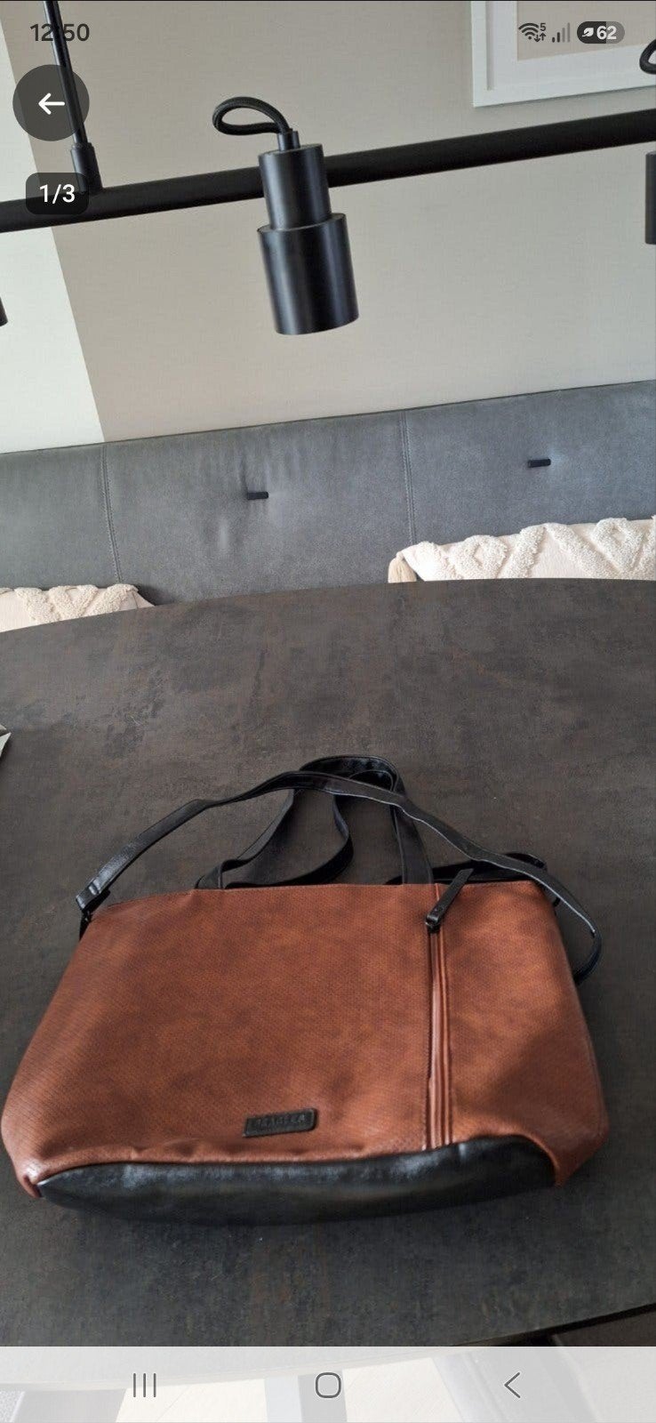 Nieuwe schoudertas shopper bruin Beagles, Ophalen of Verzenden, Nieuw, Bruin, Overige merken