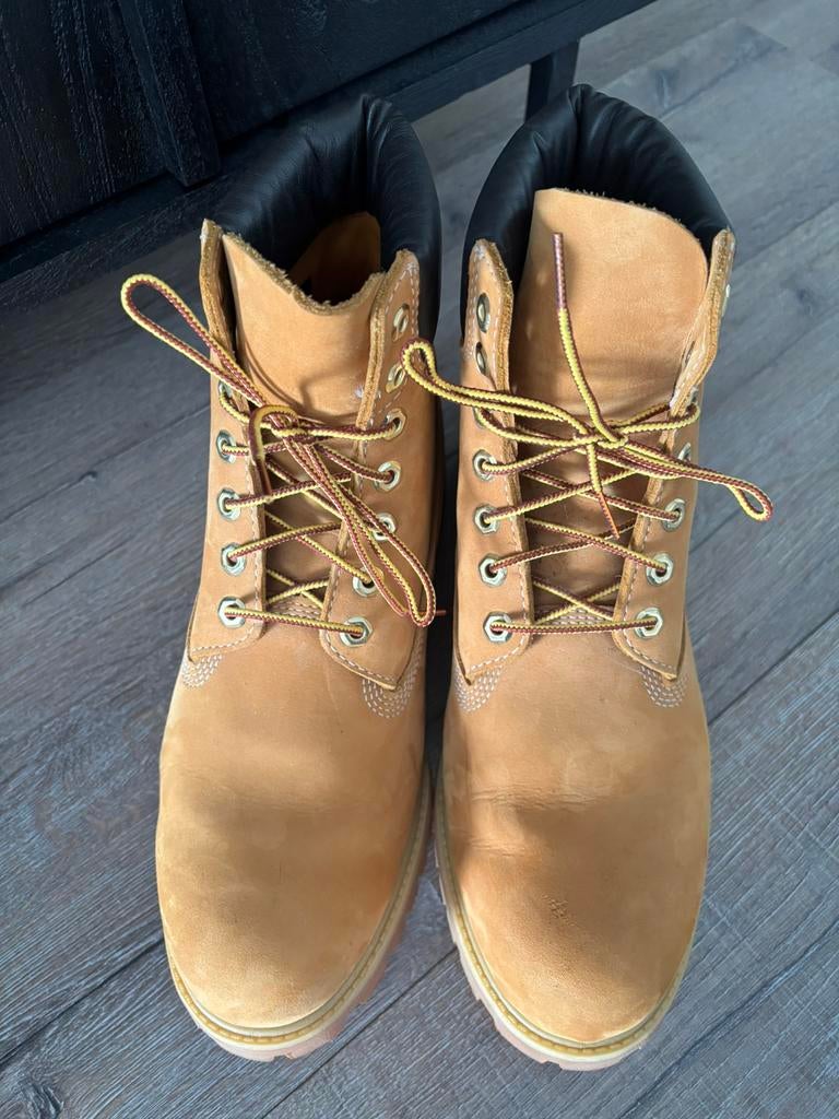 Timberland boots maat 10,5 zgan, Ophalen of Verzenden, Zo goed als nieuw, Bruin, Boots