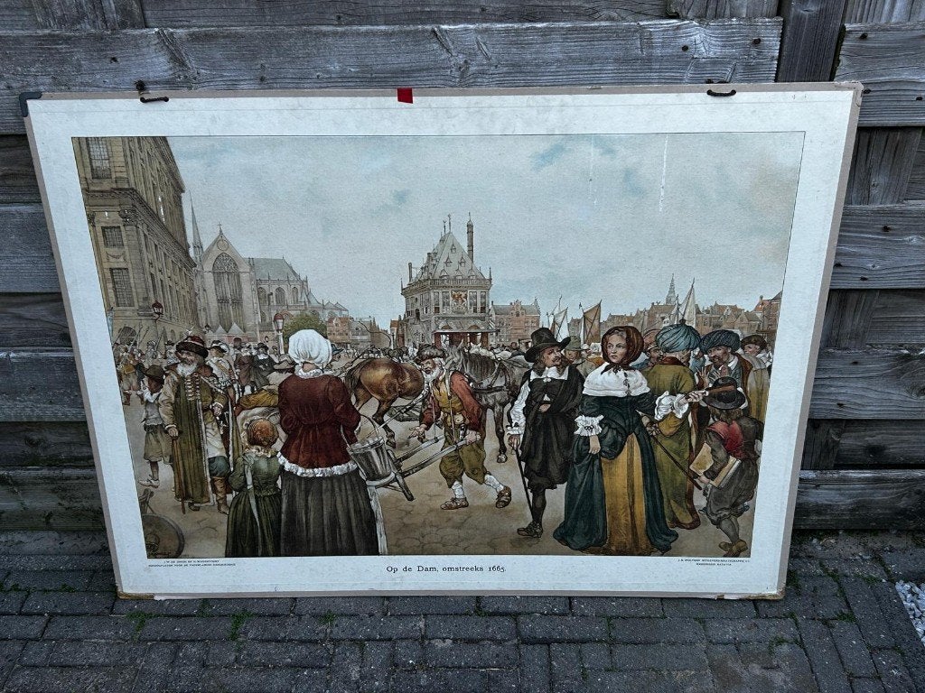De Dam te Amsterdam, Ophalen of Verzenden, Geschiedenis