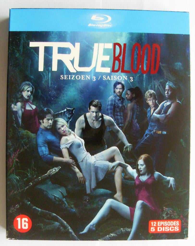 True Blood - seizoen 3 (originele blu-rays), Ophalen of Verzenden, Zo goed als nieuw, Tv en Series