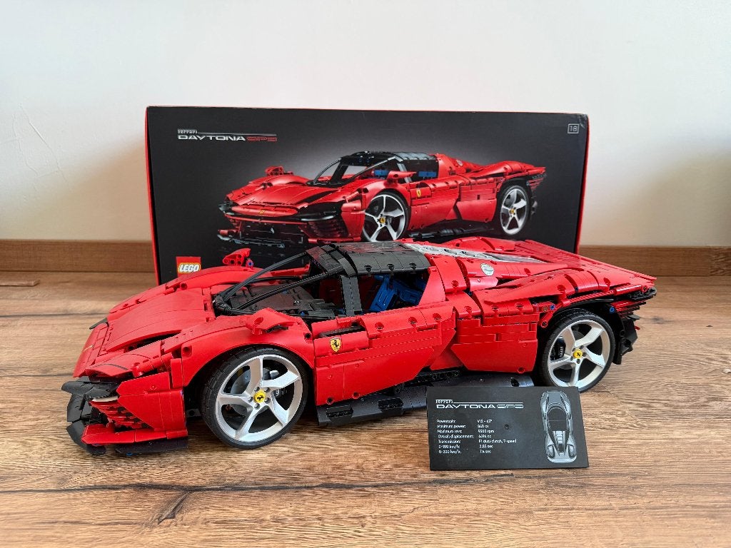 LEGO Technic 42143 Ferrari Daytona SP3, Ophalen, Lego, Zo goed als nieuw, Technic