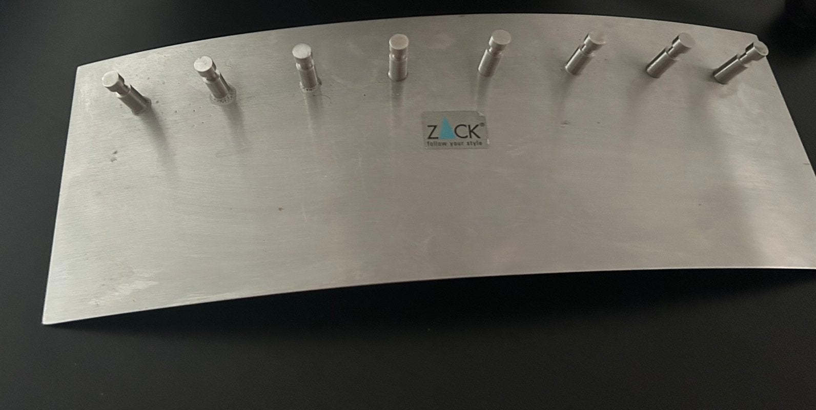 ZACK Ergo Luxe RVS Sleutelrek / Sleutelbord – 8 Haken, Huis en Inrichting, Woonaccessoires | Kapstokken, Ophalen of Verzenden