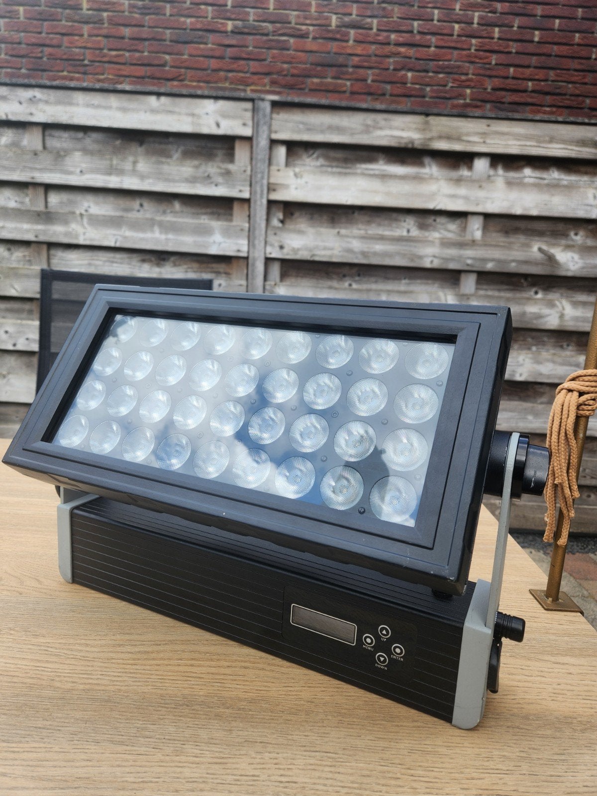 CLF Ares LED lamp. Waterdichte DMX wall washer, Ophalen, Zo goed als nieuw, Licht, Kleur