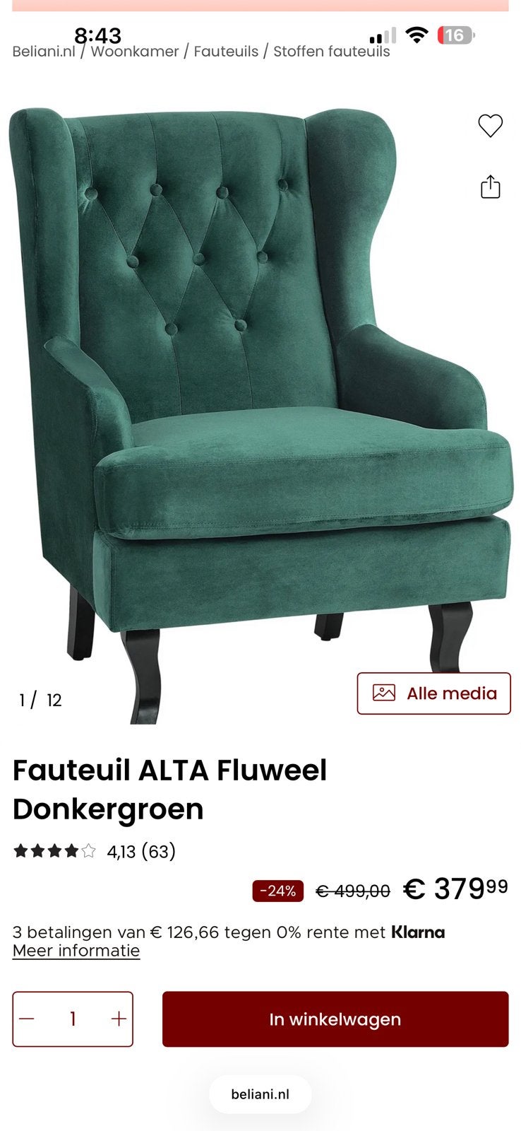 Gratis Fauteuil, Huis en Inrichting, Fauteuils, Ophalen, Gebruikt, 75 tot 100 cm, 50 tot 75 cm