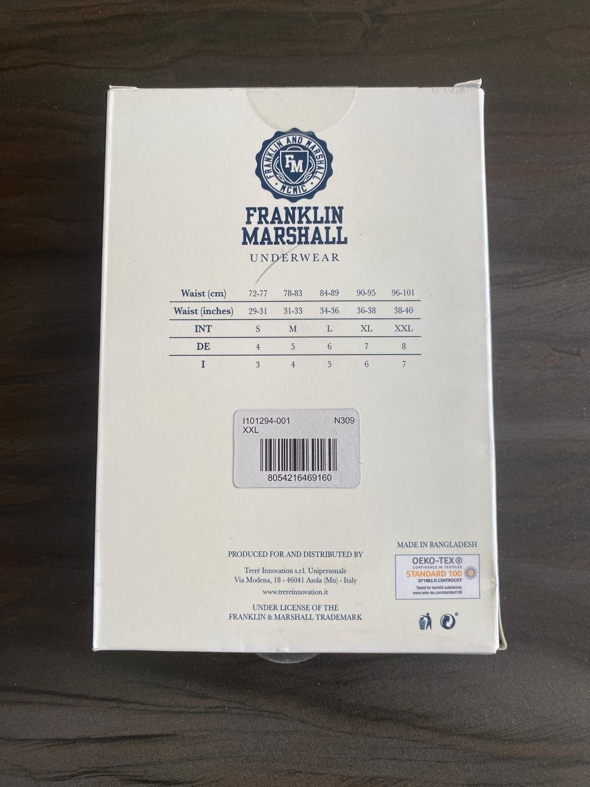 Franklin Marshall 2-pack heren boxershorts - Katoen/Elastaan, Ophalen of Verzenden, Overige kleuren, Boxer