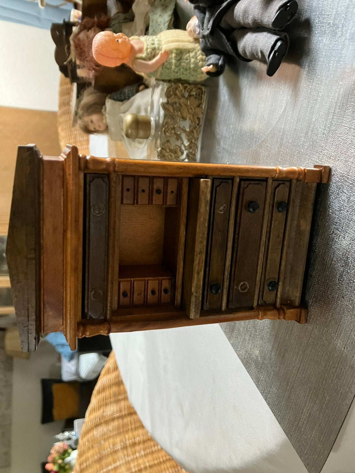 Houten poppenkastje met laadjes, Ophalen of Verzenden