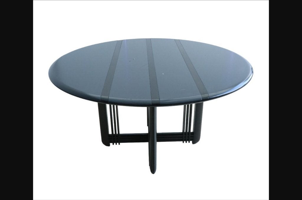 Giorgetti ronde eettafel Umberto Asnago, Ophalen, Gebruikt, Italiaans design, Postmodernisme, Brutalisme, jare 90, Rond