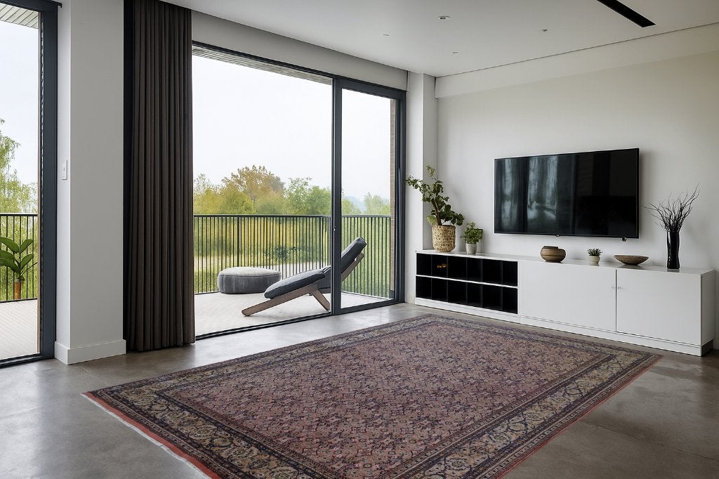 Perzisch tapijt - Sarouk - 335 x 238 cm - Handgeknoopt, Antiek - Klassiek - Modern - Eclectisch, -, Verzenden, -