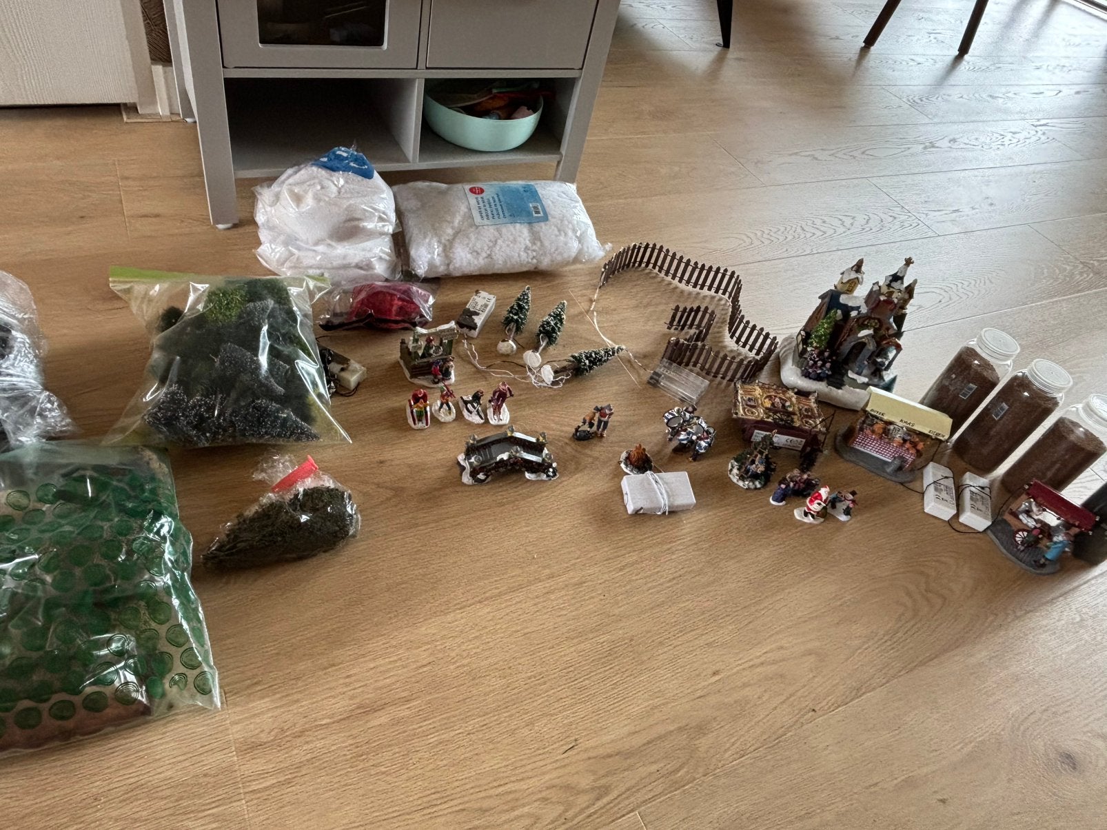 Prachtig kerstdorp ‍, Diversen, Ophalen, Zo goed als nieuw