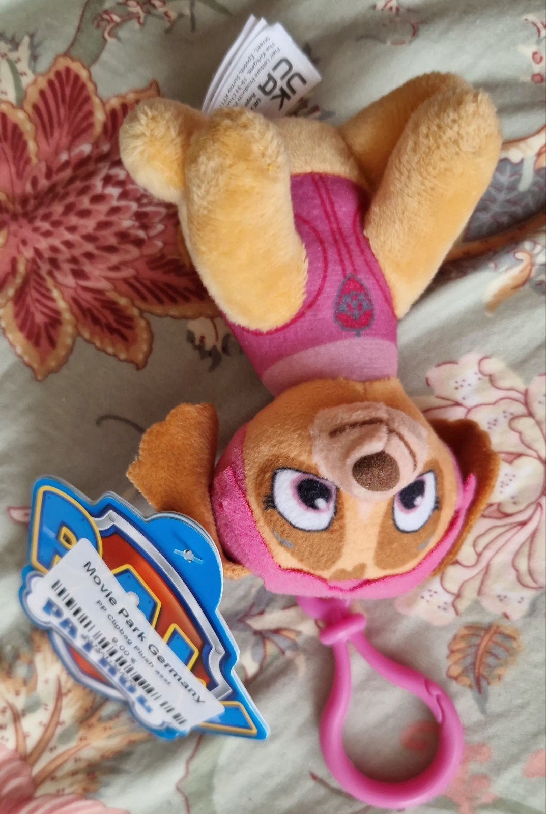 paw patrol sleutelhanger, Overige merken, Nieuw, Roze, Hond