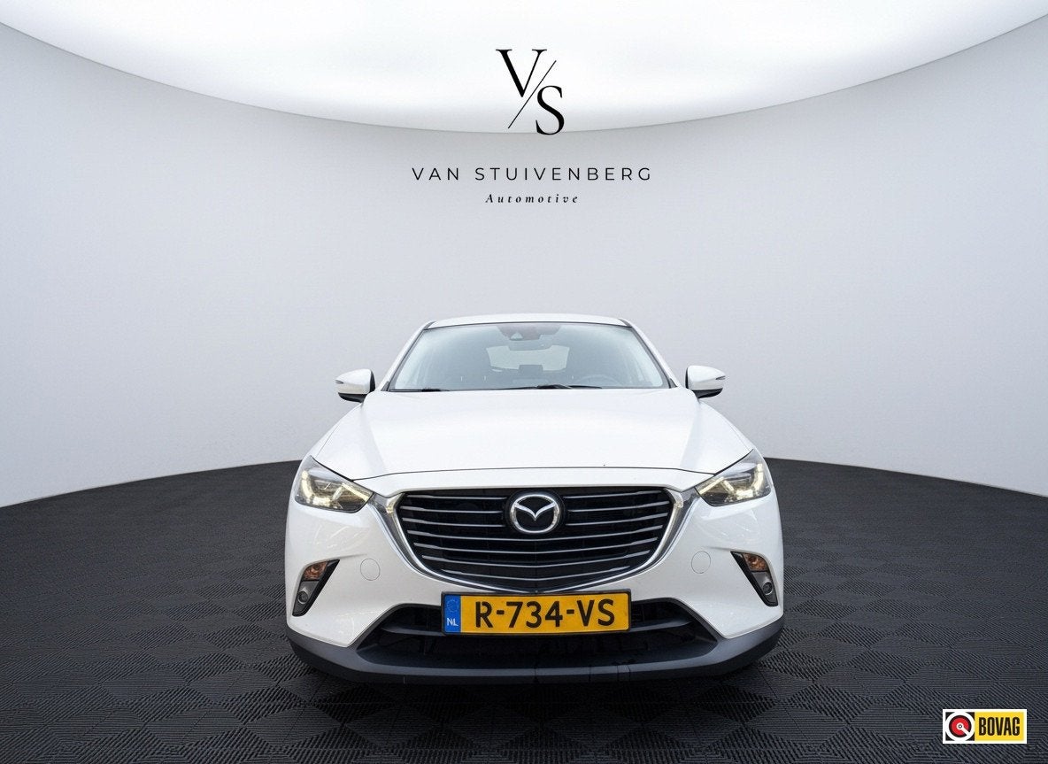 Mazda CX-3 2.0 SkyActiv-G 120 GT-M CARPLAY LEDER NAVI STOELV, Auto's, Voorwielaandrijving, 1998 cc, Gebruikt, Euro 6