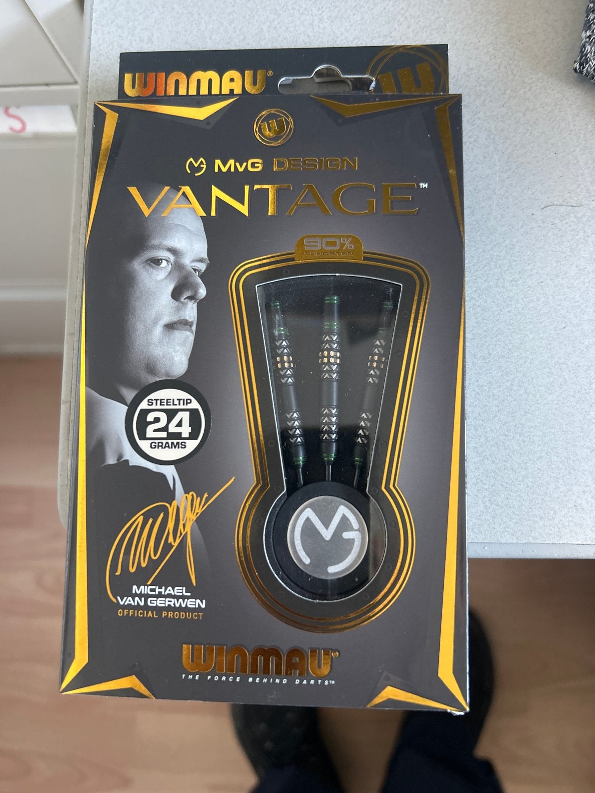 Winmau MVG Design Vantage Darts - 24 Grams, Sport en Fitness, Ophalen of Verzenden, Nieuw, Pijlen