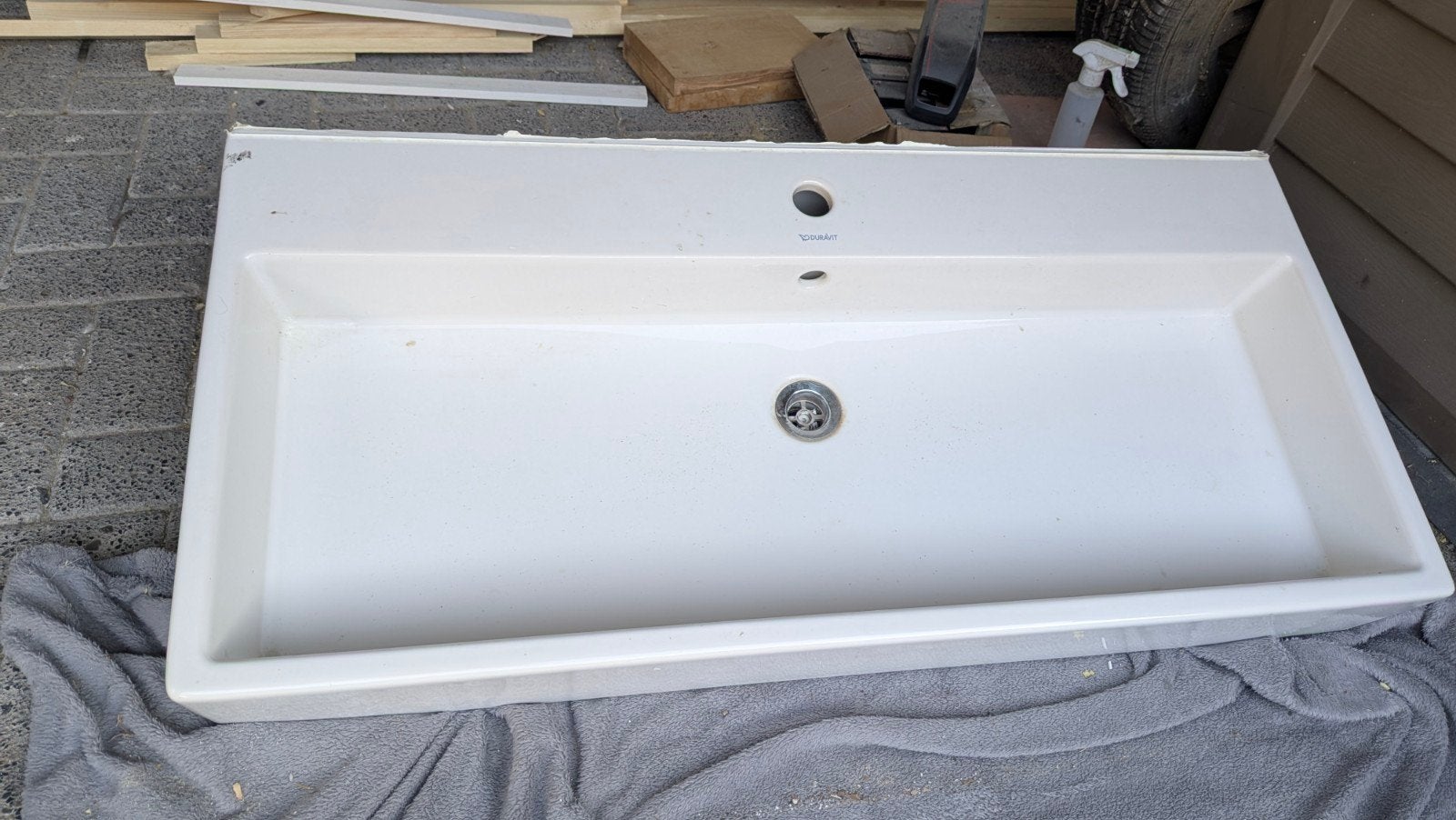 Duravit wastafel, Ophalen, 50 tot 100 cm, Zo goed als nieuw, Minder dan 100 cm