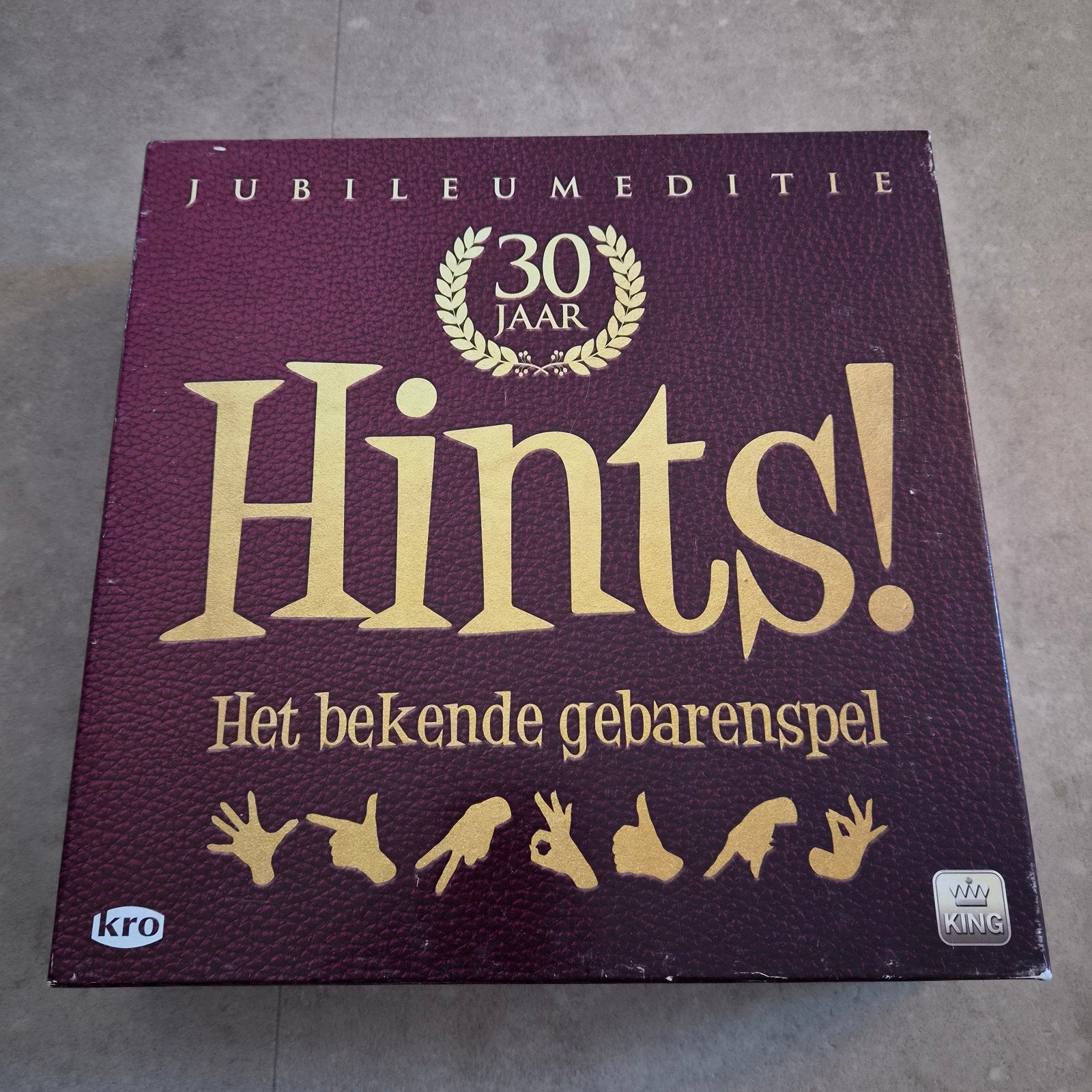 Hints! Het gebarenspel - Jubileumeditie, Ophalen of Verzenden, Zo goed als nieuw