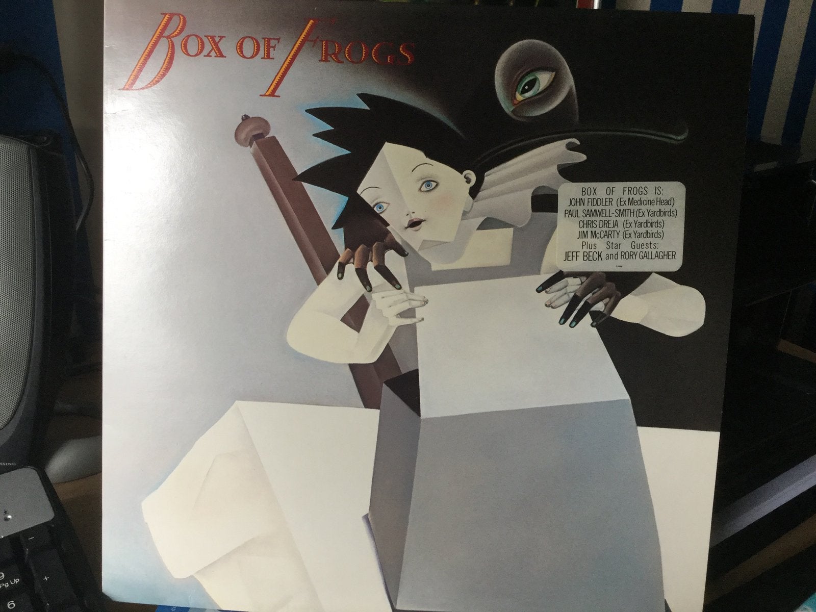 Box of Frogs-Same. Met Rory Gallagher, Jeef Beck., Ophalen of Verzenden, Gebruikt, 12 inch, Poprock