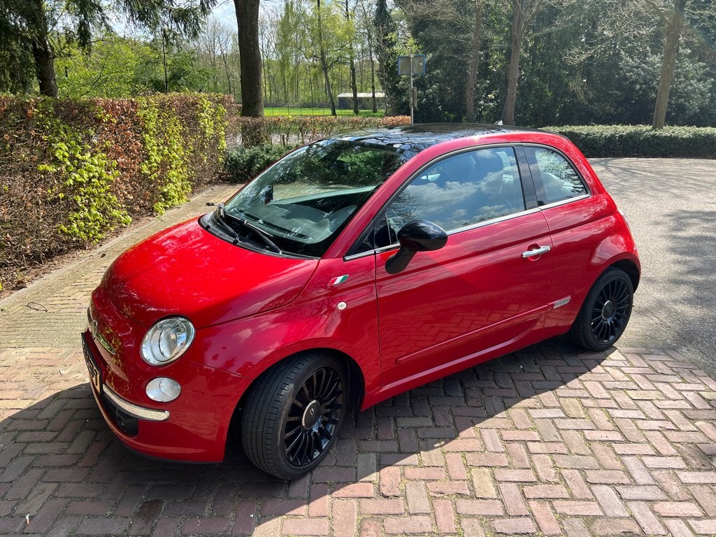 Fiat 500 0.9 Twinair 2015 Rood, 905 kg, Handgeschakeld, 26 km/l, Particulier
