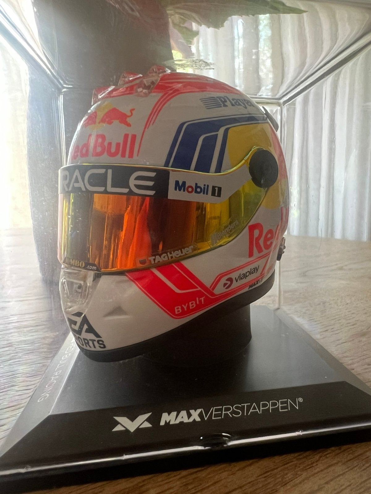 Max Verstappen Mini Helm 1:4 – Seizoenshelm 2023, Ophalen, Nieuw, Formule 1