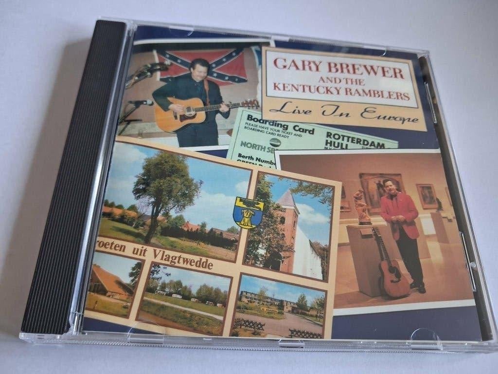 Gary Brewer & The Kentucky Ramblers - Live In Europe, Ophalen of Verzenden, Gebruikt, Live-album, Bluegrass
