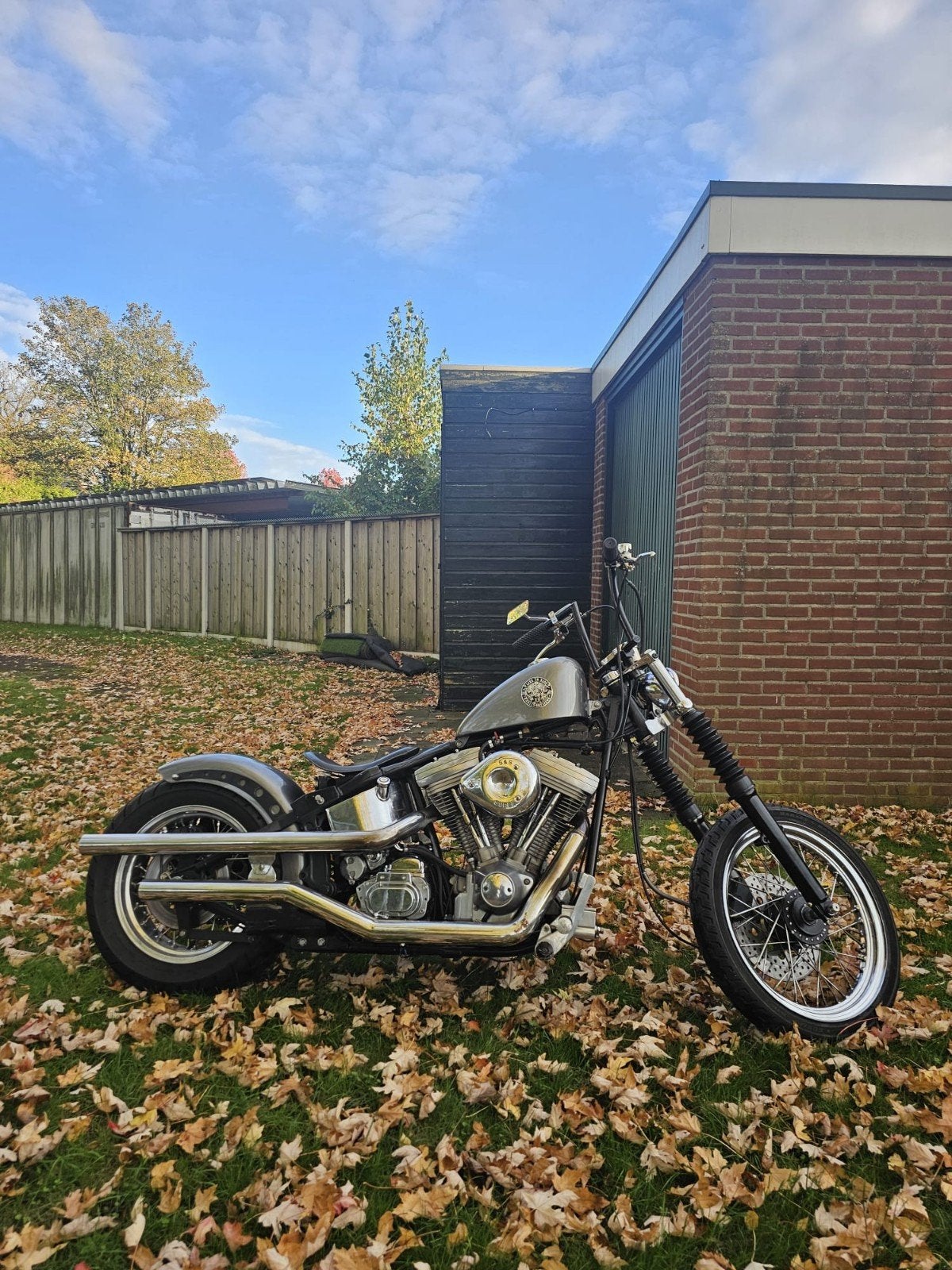 Harley Davidson/ EIGENBOUW/ EVO/ CUSTOM, 2 cilinders, Gebruikt, Particulier, Meer dan 35 kW
