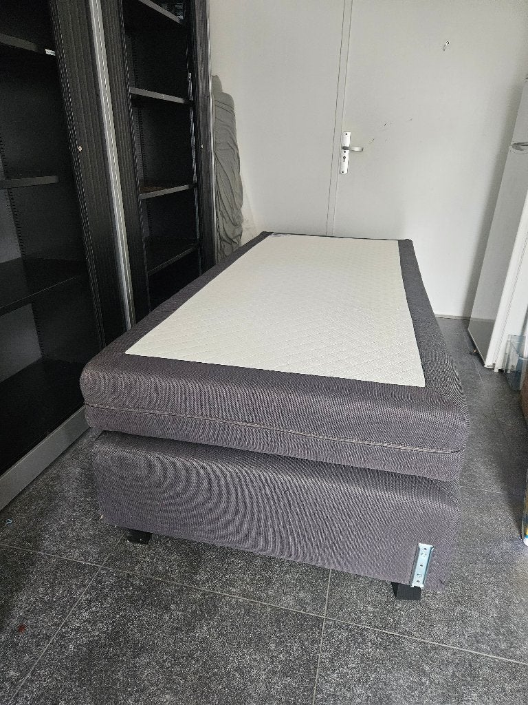 Bed, Huis en Inrichting, Slaapkamer | Bedden, Ophalen, Gebruikt, 90 cm, Eenpersoons