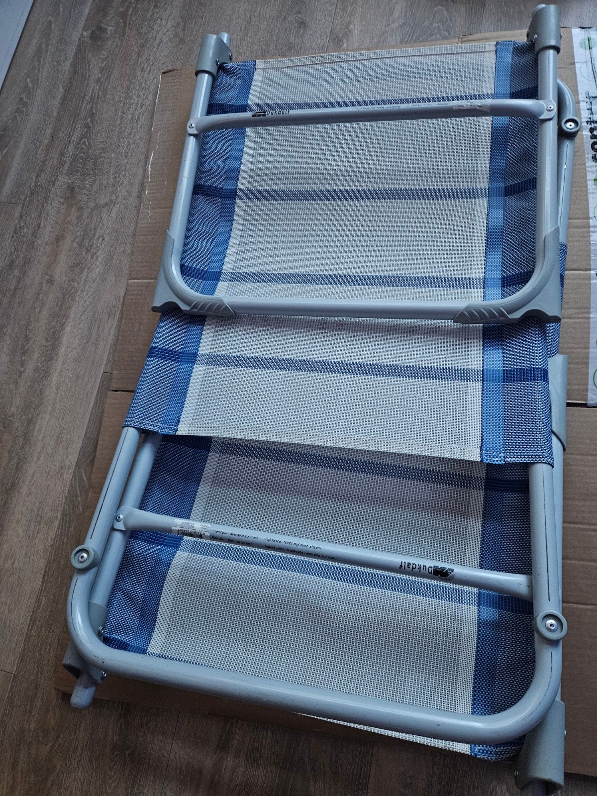Dukdalf Campingstoel - Compact en Comfortabel, Ophalen of Verzenden, Gebruikt