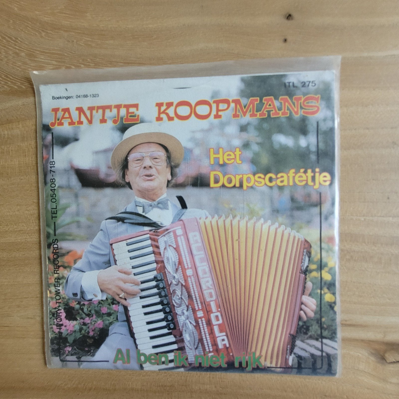 Jantje Koopmans - Het Dorpscafétje (Single), Ophalen of Verzenden, Zo goed als nieuw, Piraten en Zeemansliederen